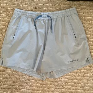 Light blue Outdoor Voices shorts